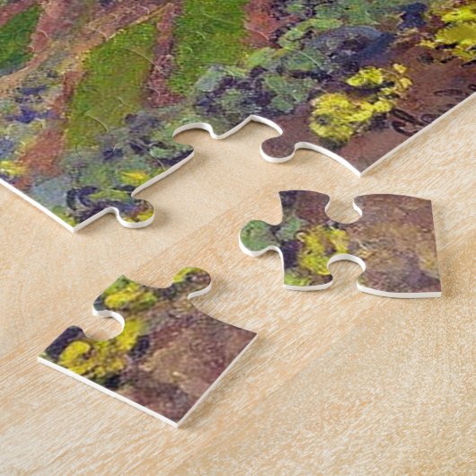 Riboudet Rouen, Spring Monet Fine Art Legpuzzel (Zijkant)