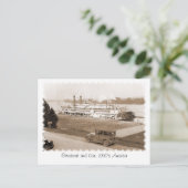 Ribreedat en Auto, Amerika uit de jaren dertig Briefkaart (Staand voorkant)