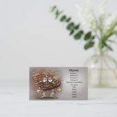 Ribs-kaart Visitekaartje (Staand voorkant)