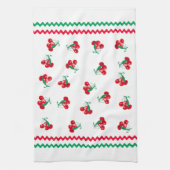 Ric Rac en Cherries Kitchen Towel Theedoek (Verticaal)