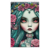 Ricaso Gothic Girls Illustraties Kalender (Hoes)