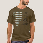 Ricci Flow Solution Poincare Conjectopology T-shirt (Voorkant)