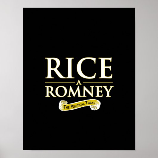 RICE-A-ROMNEY POSTER (Voorkant)