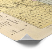 Rice County, Kansas Poster (Hoek)