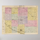 Rice County, Kansas Poster (Voorkant)