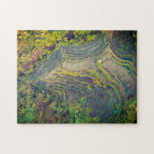 Rice field landscape photo art legpuzzel (Horizontaal)