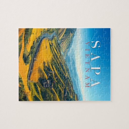 Rice fields in Sapa, Vietnam  Legpuzzel (Horizontaal)