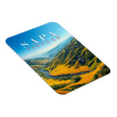 Rice fields in Sapa, Vietnam  Magneet (Rechterzijde)