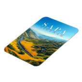 Rice fields in Sapa, Vietnam  Magneet (Linkerzijde)