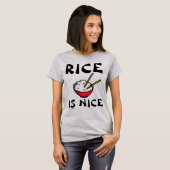 RICE IS LIFE T-SHIRTS (Voorkant volledig)