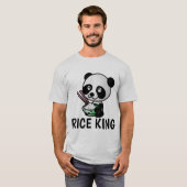 RICE KING T-shirts, Chinees eten Funny T-shirt (Voorkant volledig)