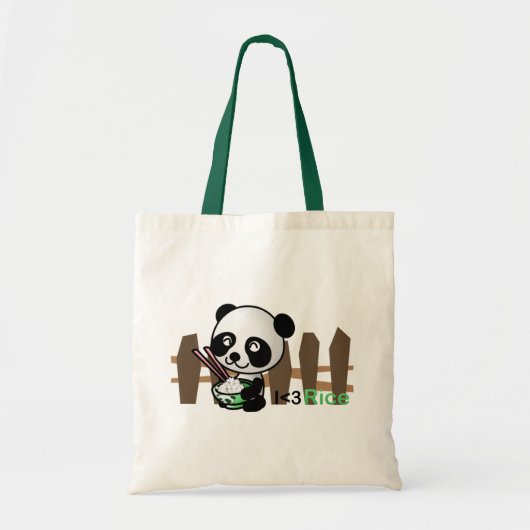 Rice Panda Bag Tote Bag (Voorkant)