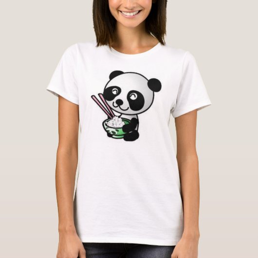 Rice Panda T-shirt (Voorkant)