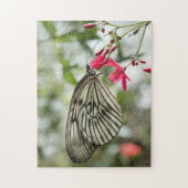 Rice Paper-vlinder, Paper-mijt, Idea leuconoe Legpuzzel (Verticaal)