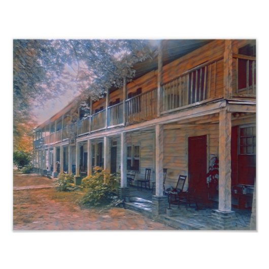 Rice’s-Hughlett’s Tavern c. 1935 Foto Afdruk (Voorkant)