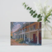 Rice’s-Hughlett’s Tavern c. 1935, Heathsville, VA Briefkaart (Staand voorkant)