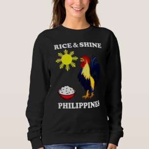 Rice & Shine Filipijnen Filipijnse Pun Pinoy Pinay Trui