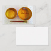 Rice shop 自然体 visitekaartje (Voorkant / Achterkant)