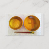 Rice shop 自然体 visitekaartje (Voorkant)