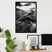 Rice Terrace Filipijnen 1898 Poster (Thuiskantoor)