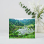 Rice terrace landschap, Filipijnen Briefkaart (Staand voorkant)