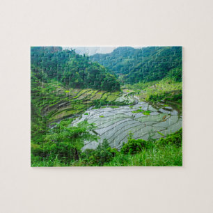 Rice terrace landschap, Filipijnen Legpuzzel