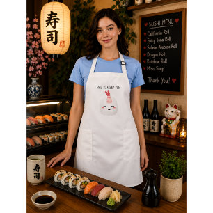 Rice To Meet You Kawaii Sushi  Lang Schort
