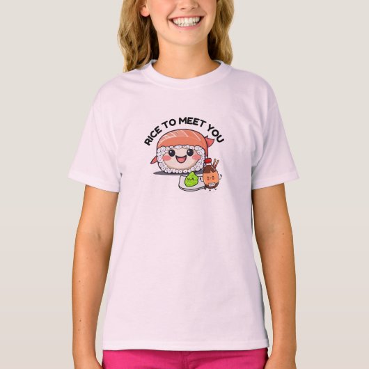 Rice to Meet You T-shirt (Voorkant)