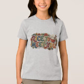 Rice to Meet You Tri-Blend Shirt (Voorkant)