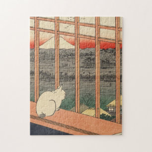 Ricefields en Torinomachi door Hiroshige Utagawa Legpuzzel