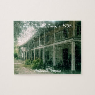 Rice's / Hughlett's Tavern, c. 1935,  Legpuzzel