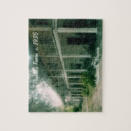 Rice's / Hughlett's Tavern, c. 1935,  Legpuzzel (Verticaal)