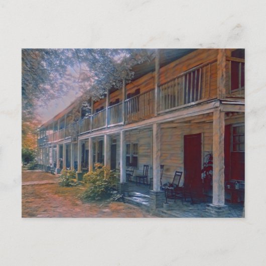 Rice's-Hughlett's Tavern circa 1935, Heathsville, Briefkaart (Voorkant)