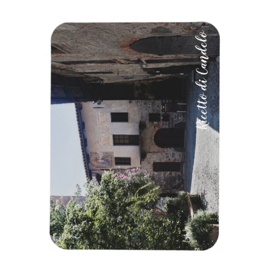 Ricetto di Candelo, Piemonte, Italië Magneet (Verticaal)