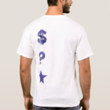 RICH Achterdruk T-shirt Trend Abstracte Lavendel