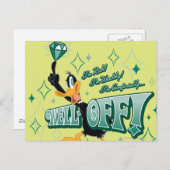 Rich and Wealthy DAFFY DUCK™ Briefkaart (Voorkant / Achterkant)