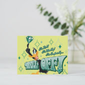 Rich and Wealthy DAFFY DUCK™ Briefkaart (Staand voorkant)