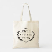 Rich Auntie Club Tote Bag (Achterkant)