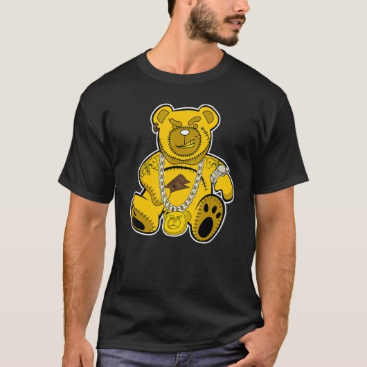 Rich Bear Hiphop Low Banana Matching T-shirt (Voorkant)