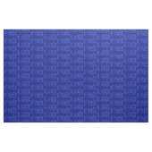 Rich Blue Medieval Tapestry met Cherubs Stof (Yard (91,4 cm))