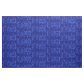 Rich Blue Medieval Tapestry met Cherubs Stof (Fat Quarter)