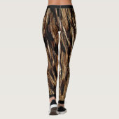 Rich Brown EMU gevederd Leggings (Achterkant)