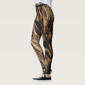 Rich Brown EMU gevederd Leggings (Links)