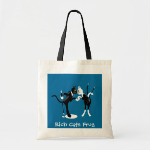 Rich Cats Frug Tote Bag