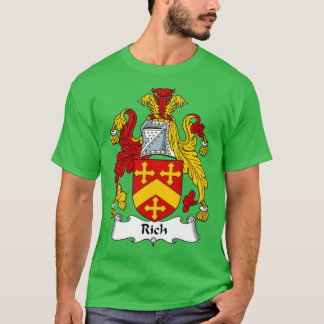 Rich Coat of Arms Family Crest T-shirt