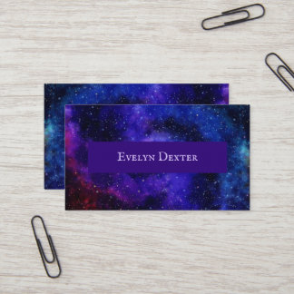 Rich Colorful Galaxy Visitekaartje