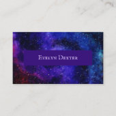 Rich Colorful Galaxy Visitekaartje (Voorkant)