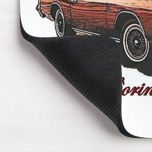 Rich Corinthian Leather-muispad Muismat (Hoek)