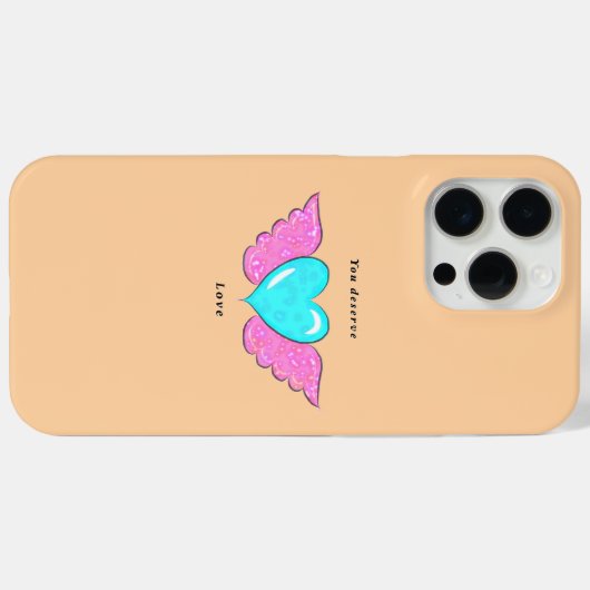 Rich Creamy iPhone case (Achterkant (horizontaal))