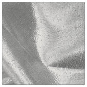 Rich Crumpled Metallic Silver Grey Faux Lame' Stof (Close Up)